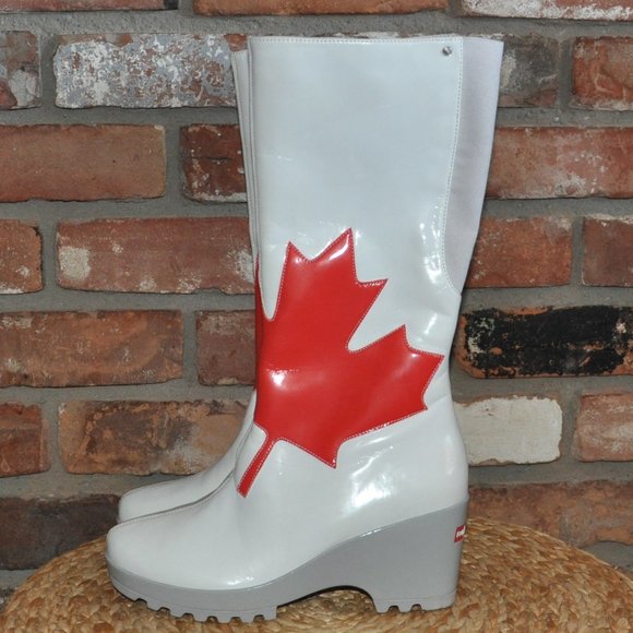New ROCKPORT Boots  439/1500 Limited Edition 2010 Olympic White Patent Leather 7 - Picture 1 of 12